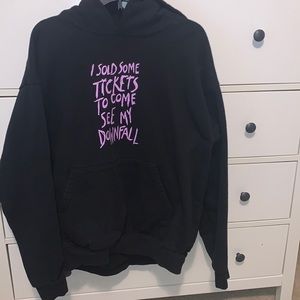 Machine Gun Kelly TTMD Tickets To my Downfall 2021 Tour Hoodie